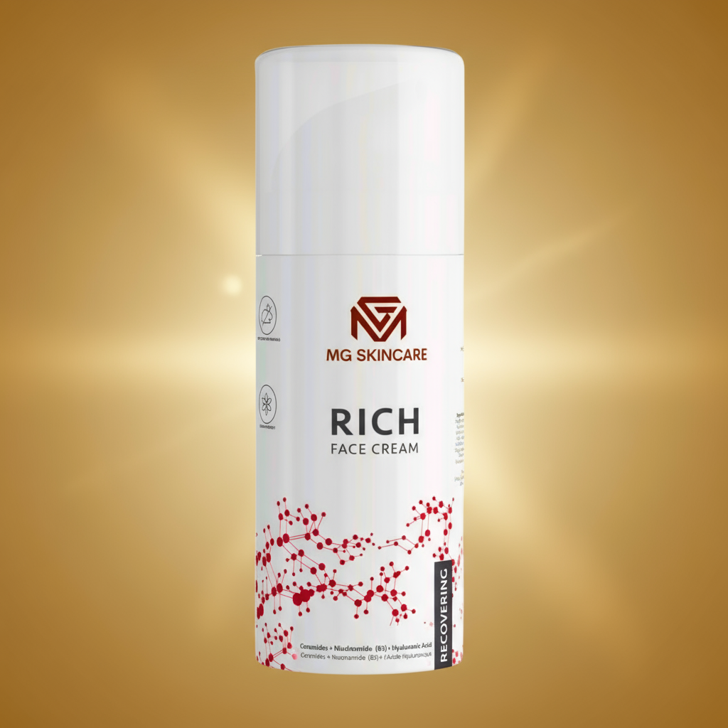 Rich Face Cream with B3 - Niacinamide - Avena Oil & Healing Oils-0