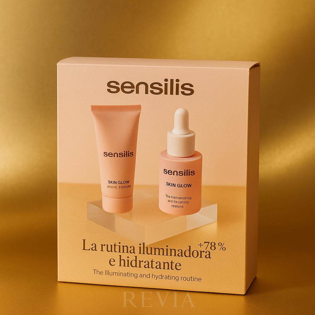 Cosmetic Set Sensilis SKIN GLOW FACIAL 2 Pieces